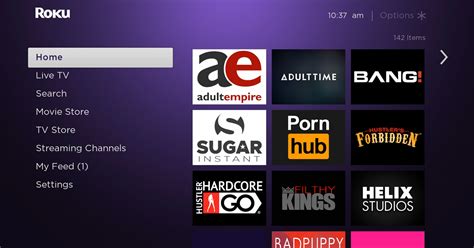 sexy roku channels